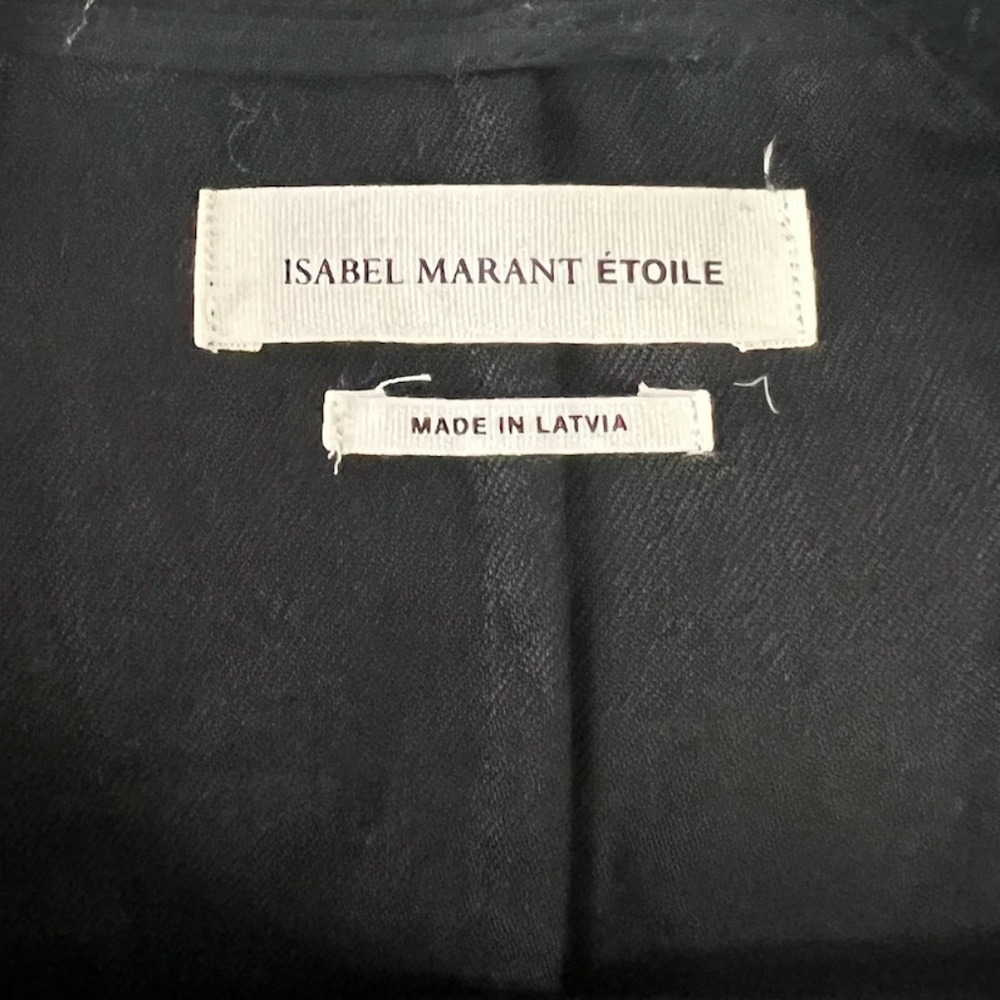 Isabel Marant Etoile Linen Wrap Dress - Picture 5 of 7